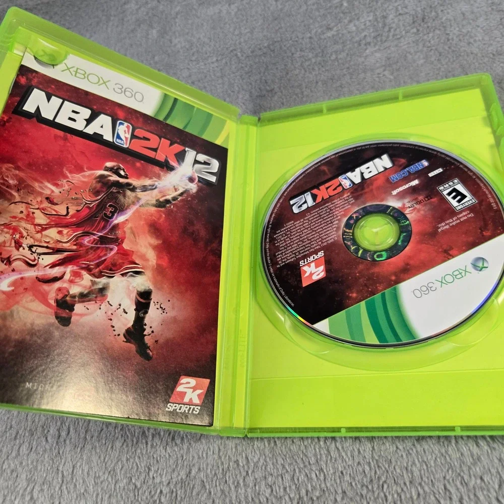 NBA 2K12 Xbox 360 Michael Jordan Cover 2K Sports Basketball Game Tested Works